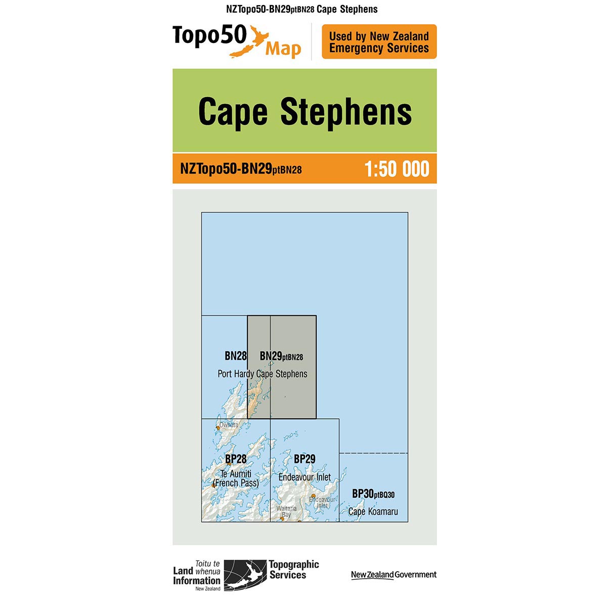Topo50 BN29 Cape Stephens