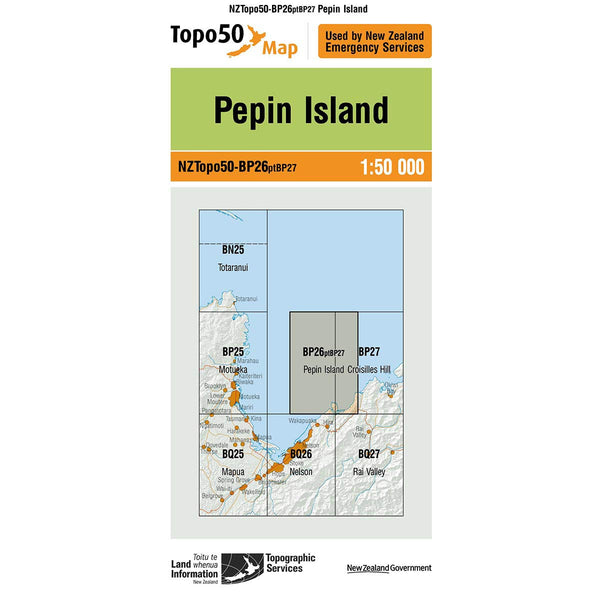 Topo50 BP26 Pepin Island
