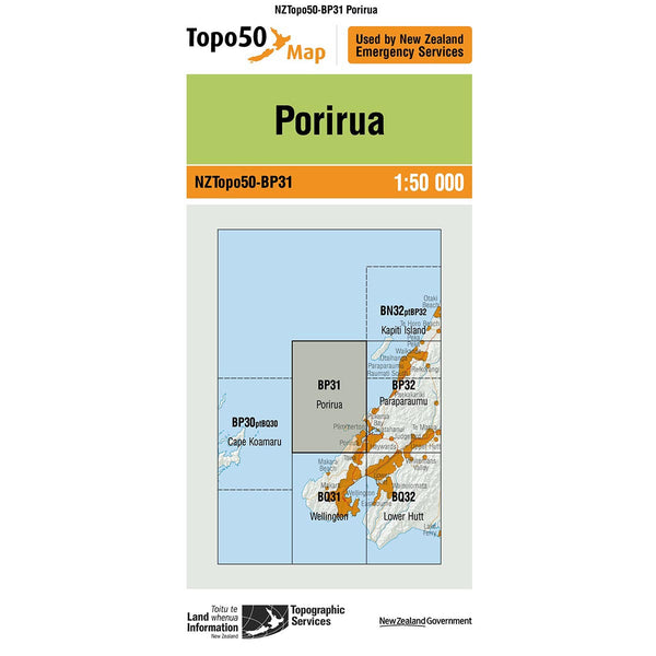 Topo50 BP31 Porirua