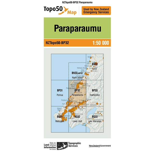 Topo50 BP32 Paraparaumu
