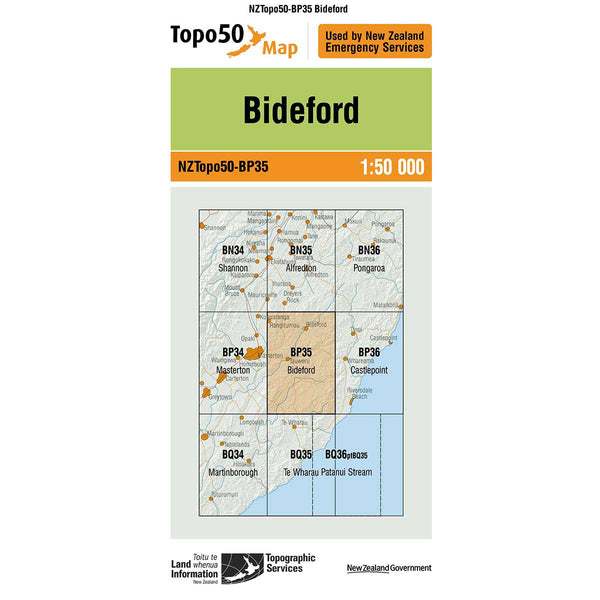 Topo50 BP35 Bideford