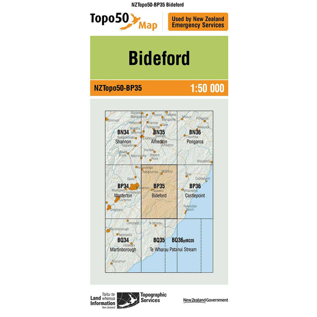 Topo50 BP35 Bideford