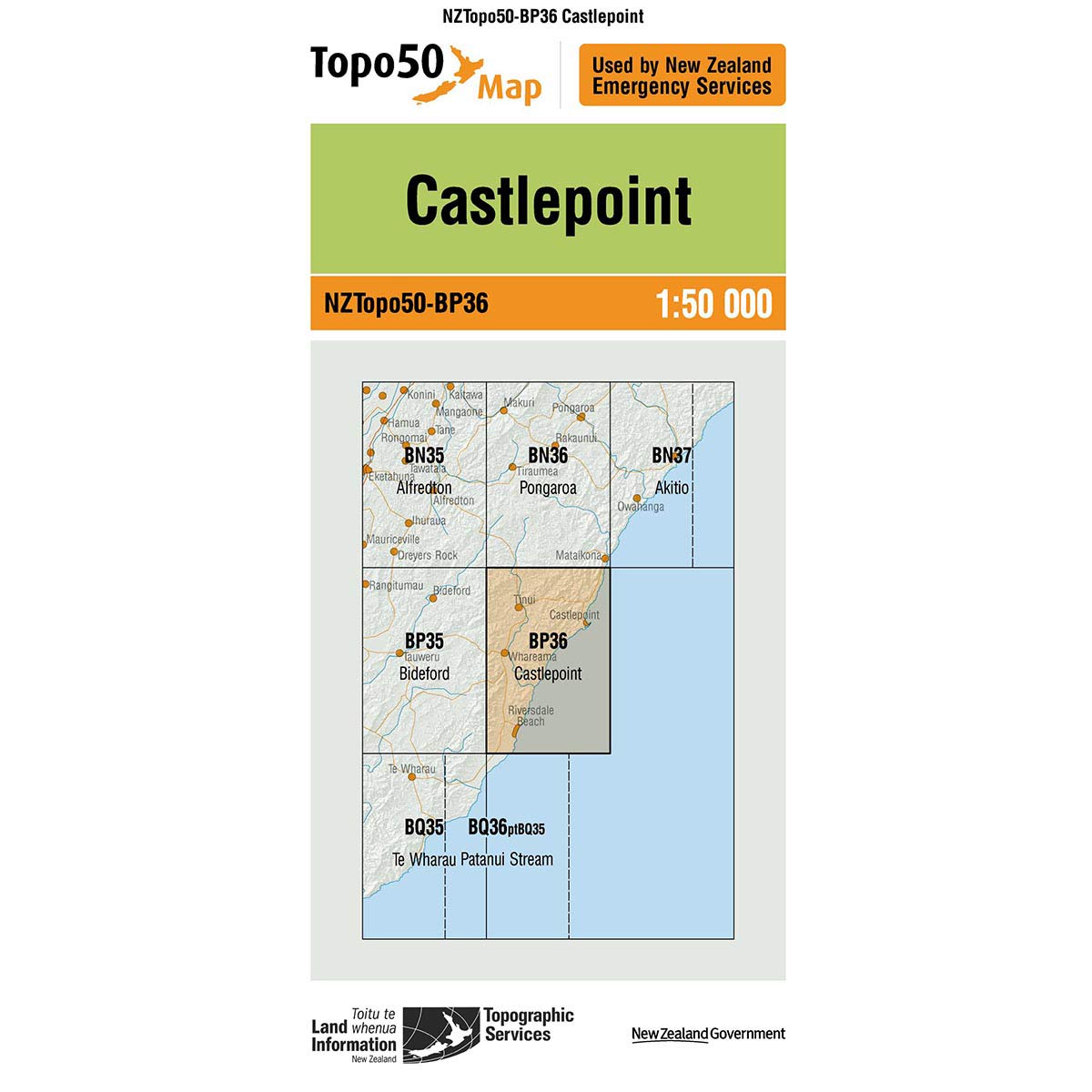 Topo50 BP36 Castlepoint