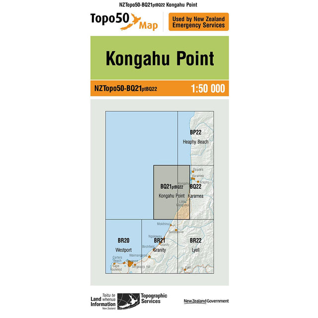 Topo50 BQ21 Kongahu Point