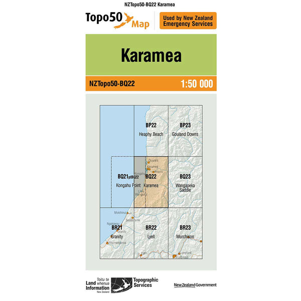 Topo50 BQ22 Karamea