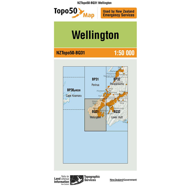 Topo50 BQ31 Wellington