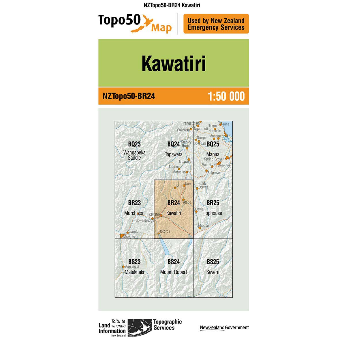 Topo50 BR24 Kawatiri