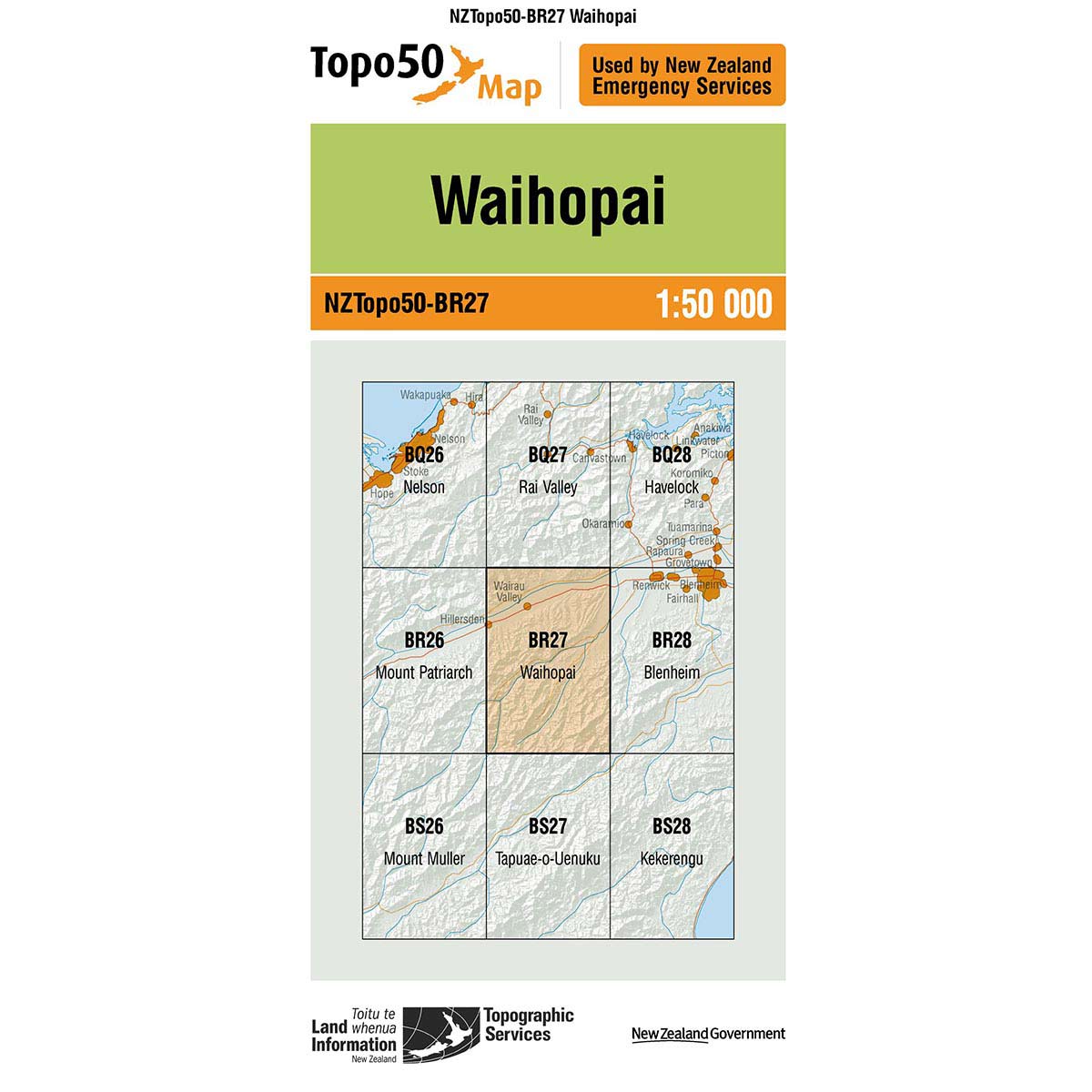 Topo50 BR27 Waihopai