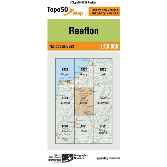 Topo50 BS21 Reefton