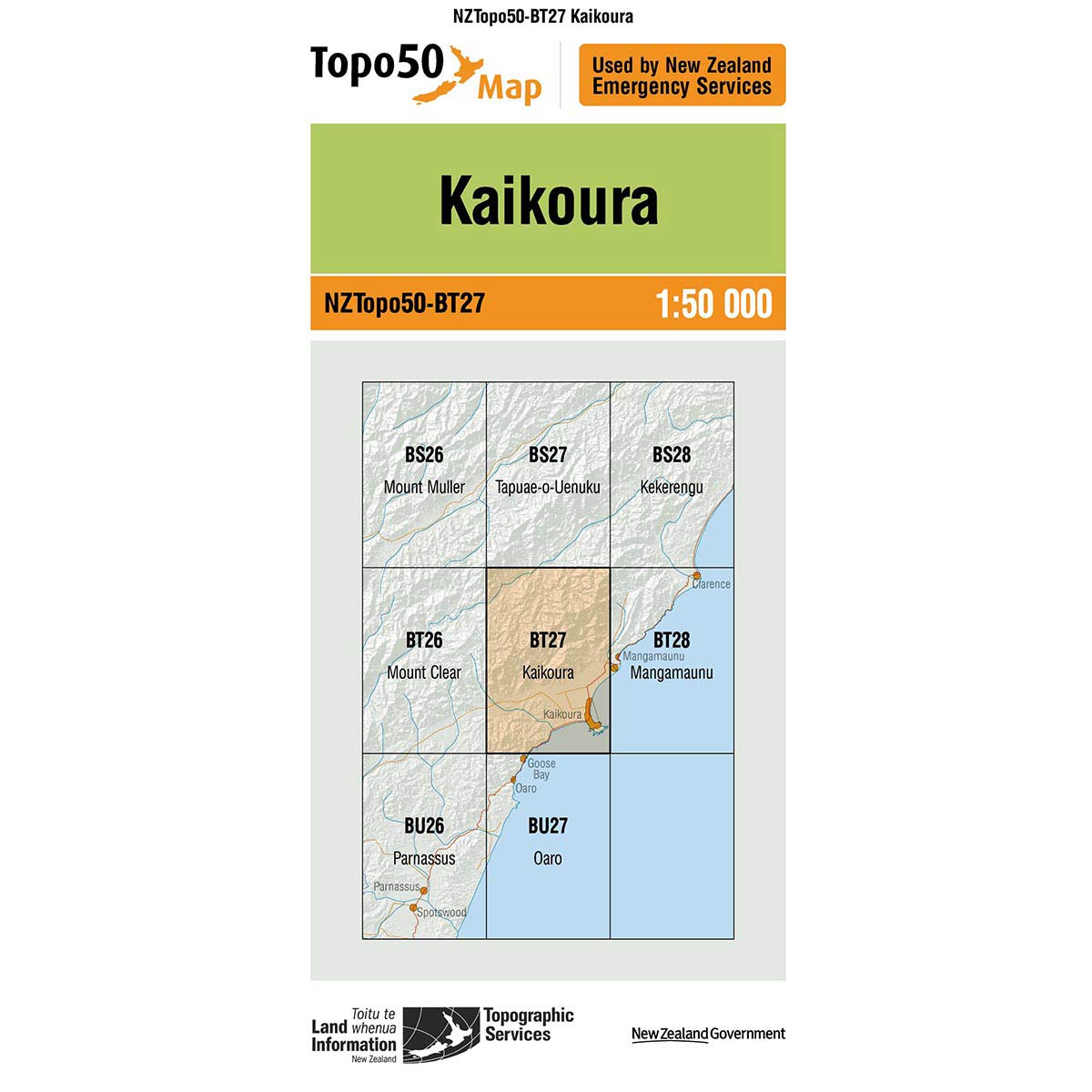 Topo50 BT27 Kaikoura