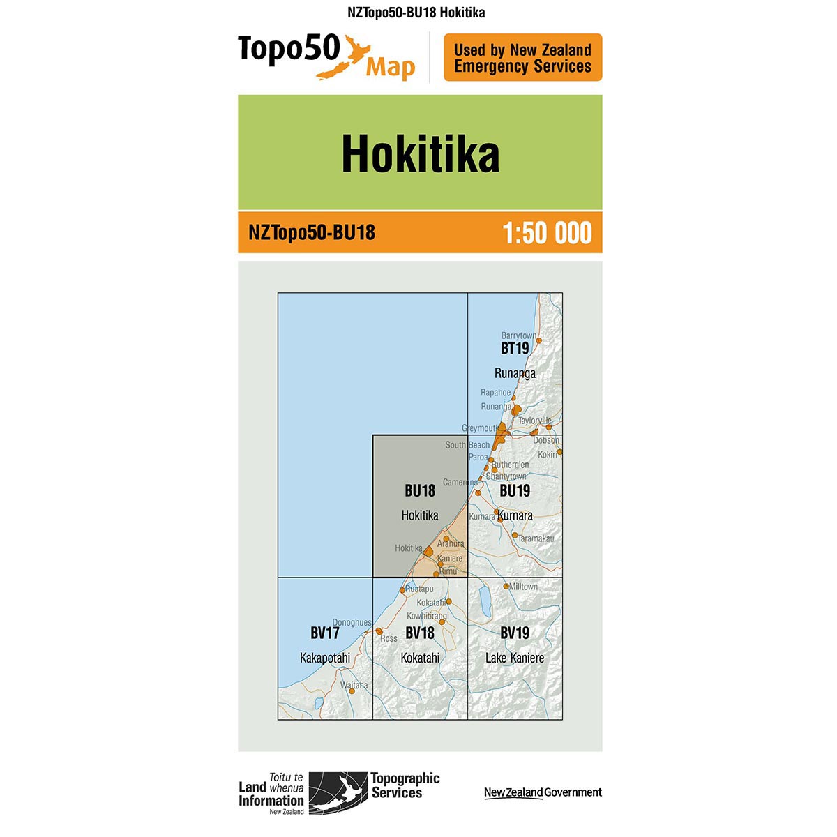 Topo50 BU18 Hokitika