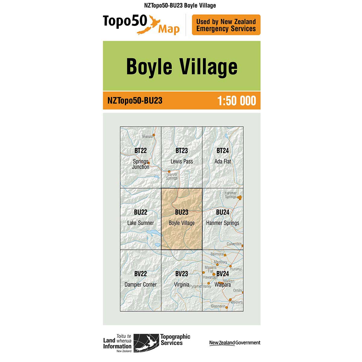 Topo50 BU23 Boyle Village
