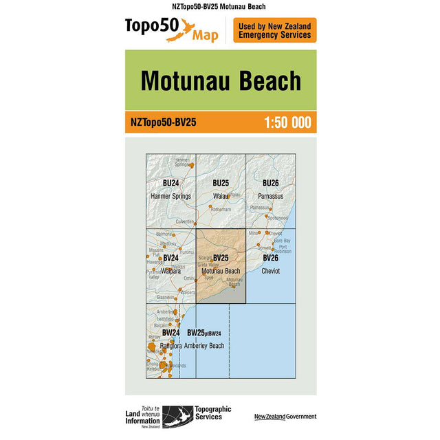 Topo50 BV25 Motunau Beach