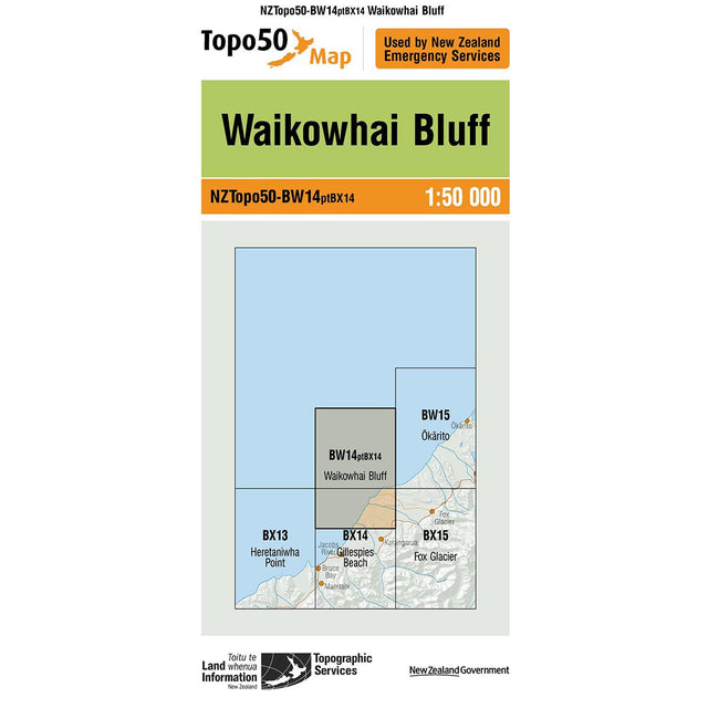 Topo50 BW14 Waikowhai