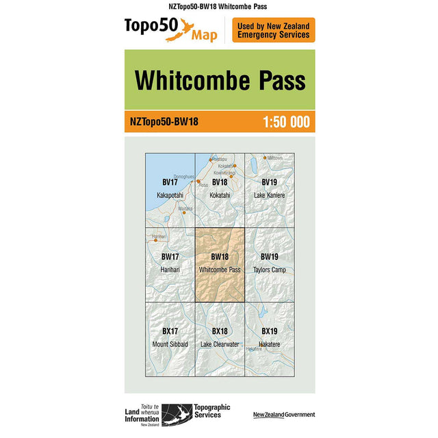 Topo50 BW18 Whitcombe Pass