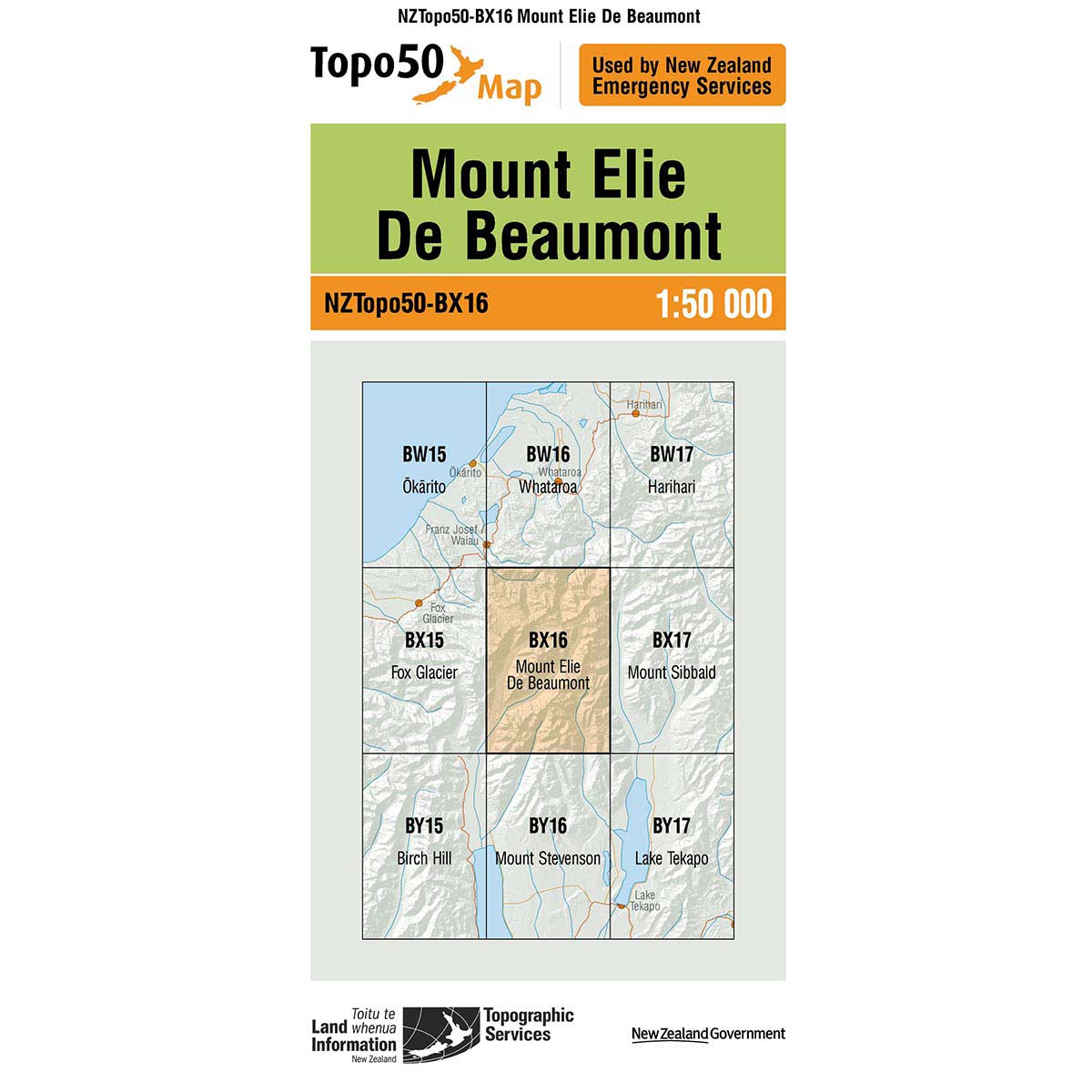 Topo50 BX16 Mount Elie De Beaumont