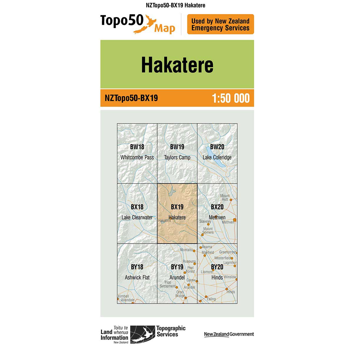 Topo50 BX19 Hakatere