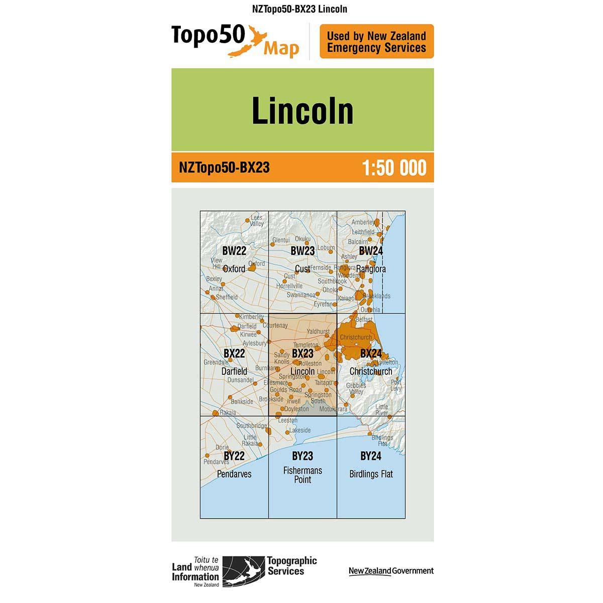 Topo50 BX23 Lincoln