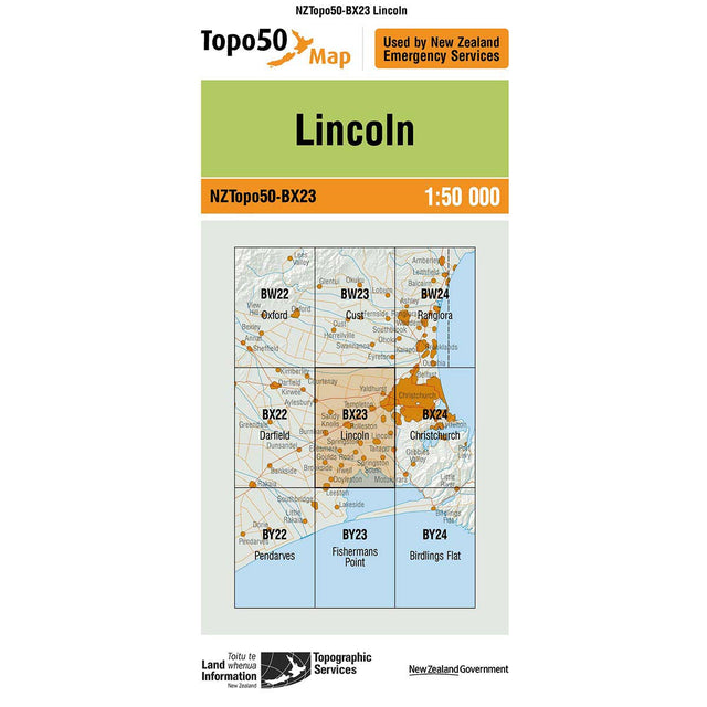 Topo50 BX23 Lincoln