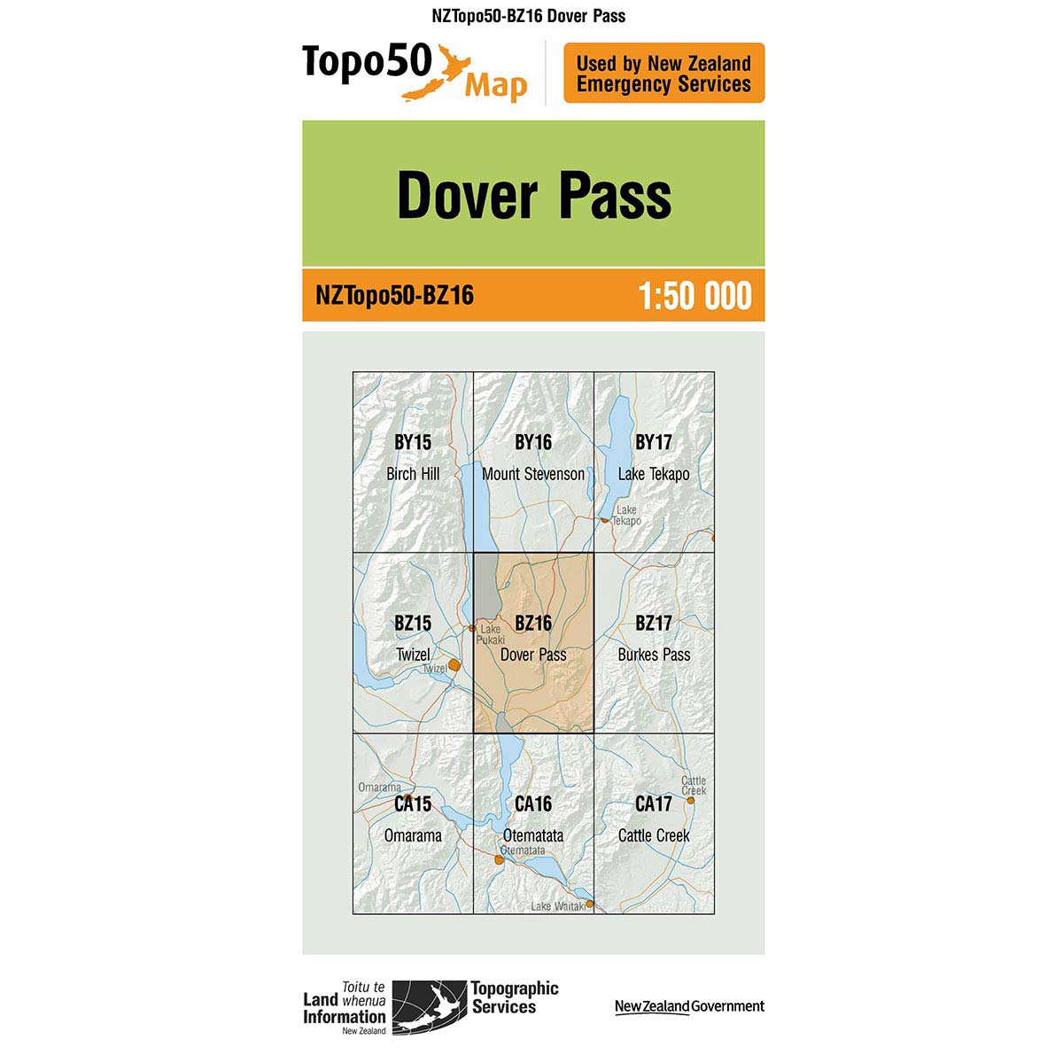 Topo50 BZ16 Dover Pass