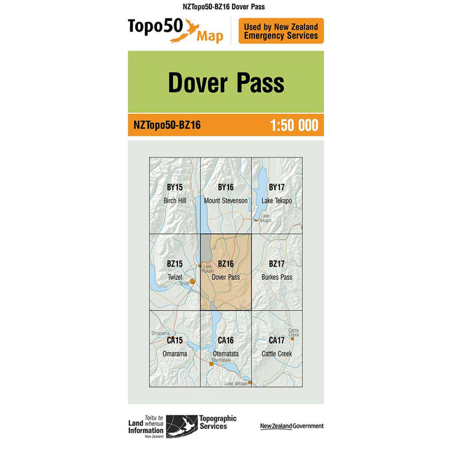 Topo50 BZ16 Dover Pass
