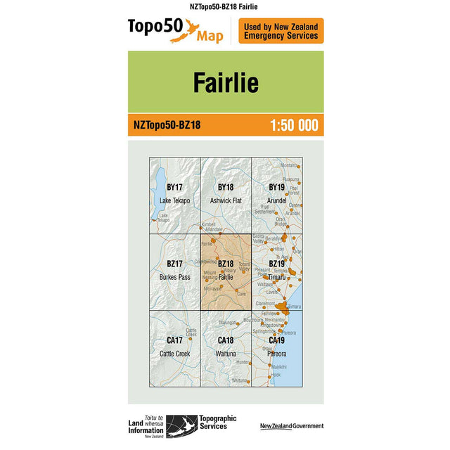 Topo50 BZ18 Fairlie