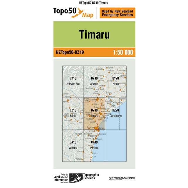 Topo50 BZ19 Timaru