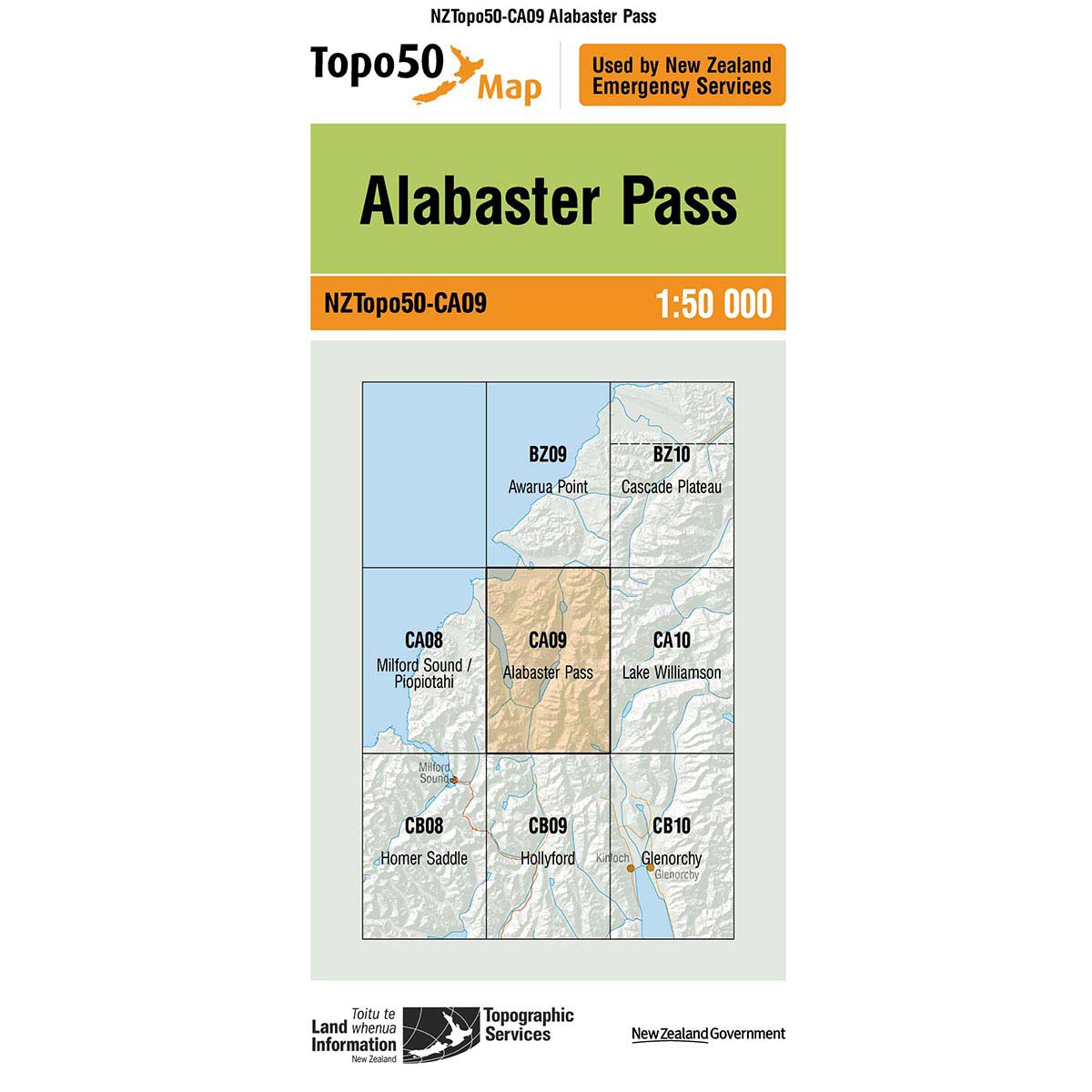 Topo50 CA09 Alabaster Pass