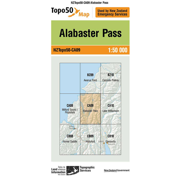 Topo50 CA09 Alabaster Pass