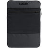 Black, laptop sleeve, front view