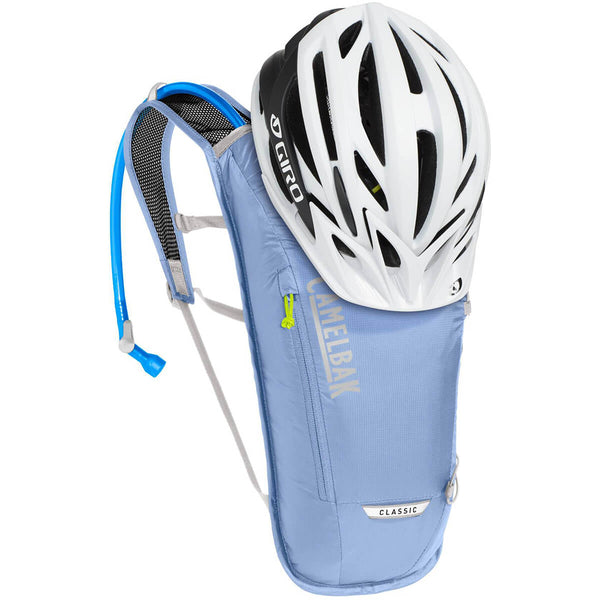 Serenity Blue with helmet carry in use