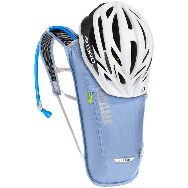 Serenity Blue with helmet carry in use