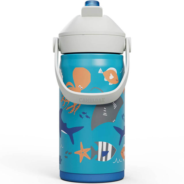 Thrive Flip Straw 350ml Insulated Stainless Steel Kid's Bottle
