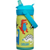 Thrive Flip Straw 350ml Insulated Stainless Steel Kid's Bottle