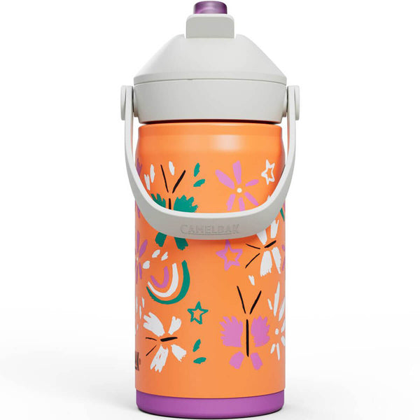 Thrive Flip Straw 350ml Insulated Stainless Steel Kid's Bottle