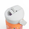 Thrive Flip Straw 350ml Insulated Stainless Steel Kid's Bottle