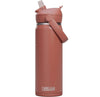 Thrive Flip Straw 600ml Insulated Stainless Steel Bottle