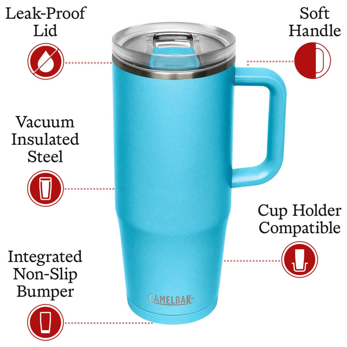 Thrive 950ml Insulated Stainless Steel Tumbler