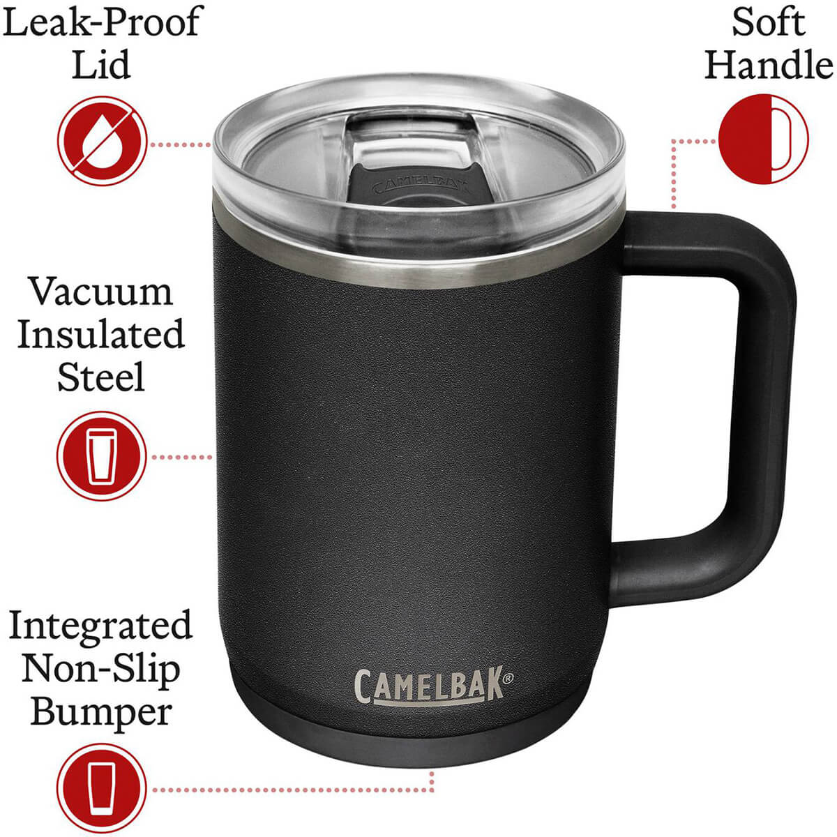 Thrive 500ml Insulated Stainless Steel Mug