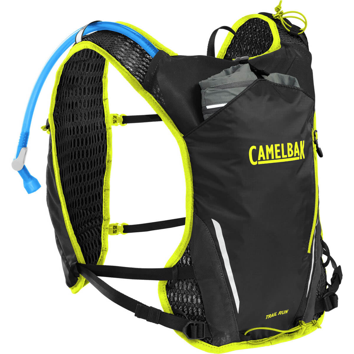 Trail Run Vest with 2x500ml Quick Stow Flasks
