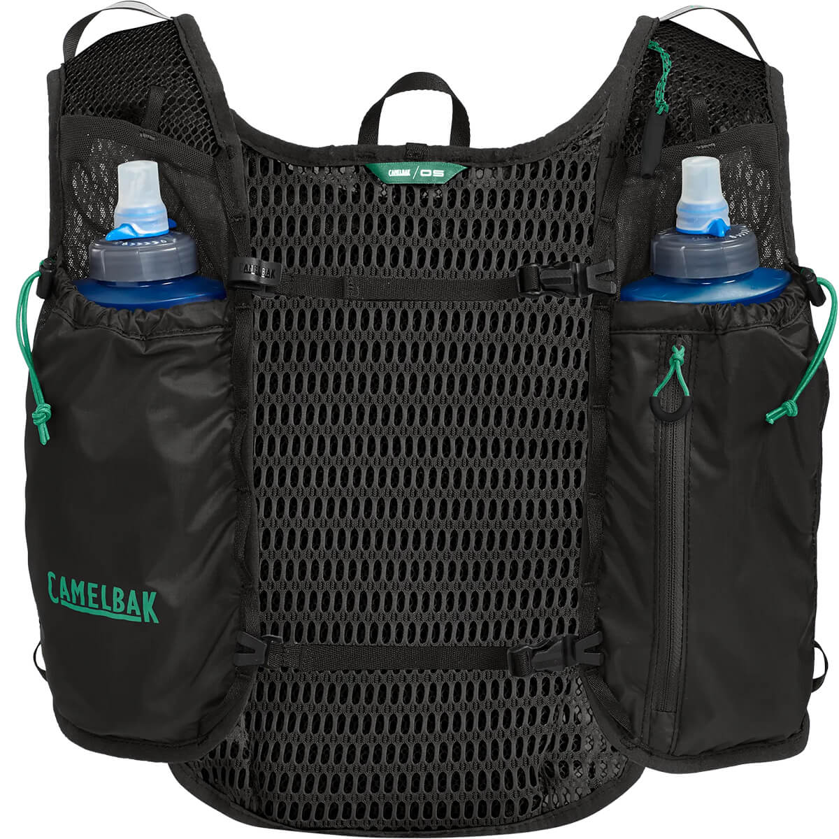 Trail Run Vest with 2x500ml Quick Stow Flasks