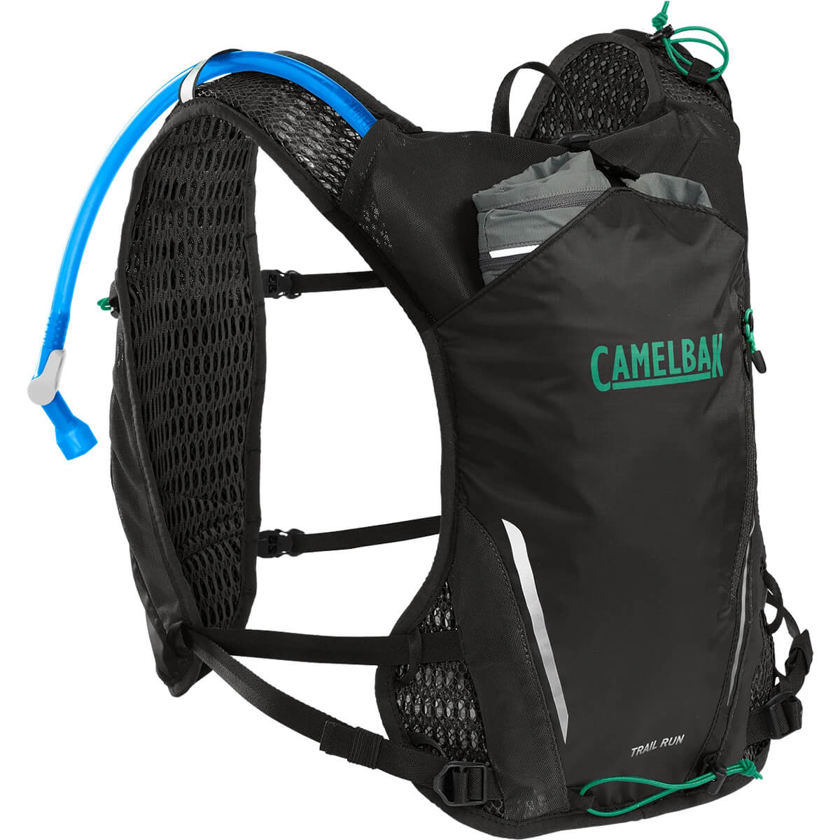 Trail Run Vest with 2x500ml Quick Stow Flasks