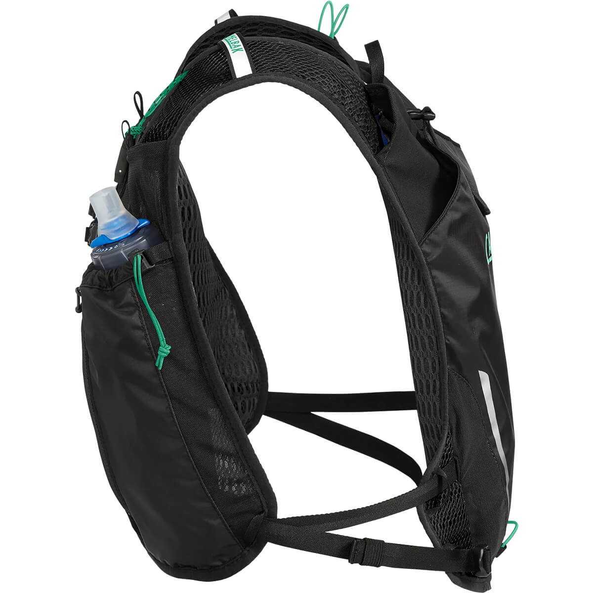 Trail Run Vest with 2x500ml Quick Stow Flasks
