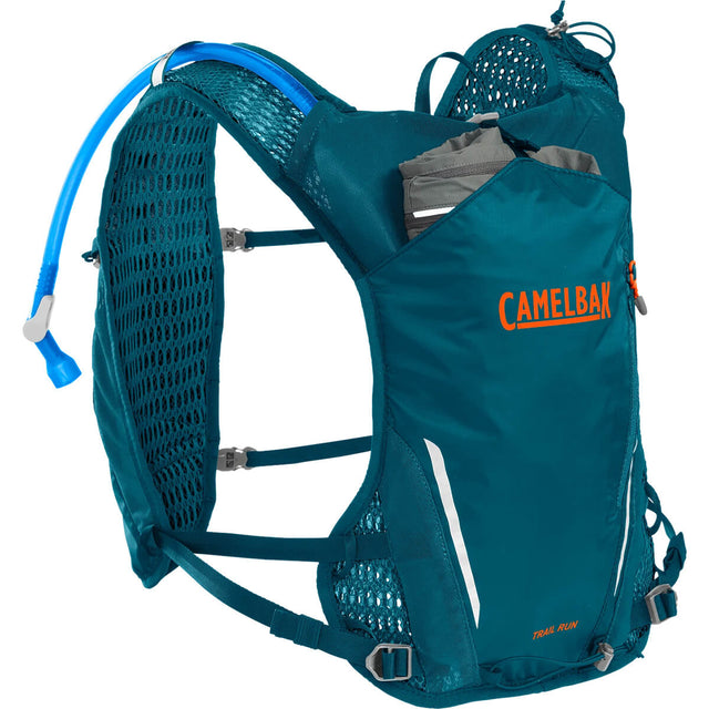Trail Run Vest with 2x500ml Quick Stow Flasks