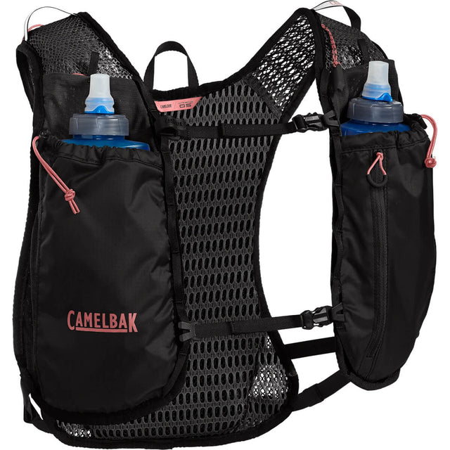 Trail Run Women's Vest with 2x500ml Quick Stow Flasks