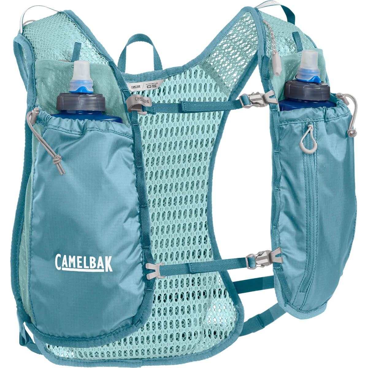 Trail Run Women's Vest with 2x500ml Quick Stow Flasks