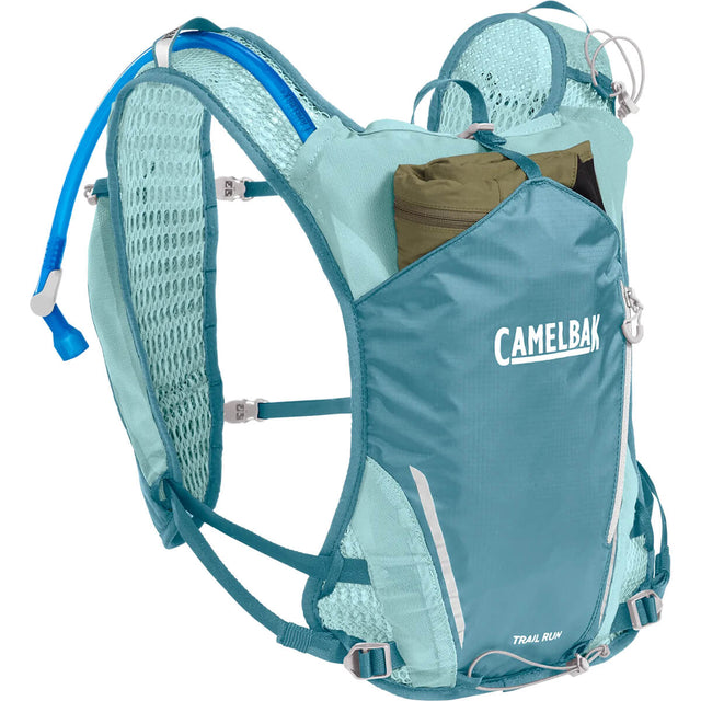 Trail Run Women's Vest with 2x500ml Quick Stow Flasks