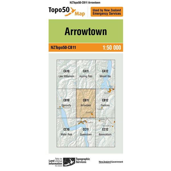 Topo50 CB11 Arrowtown