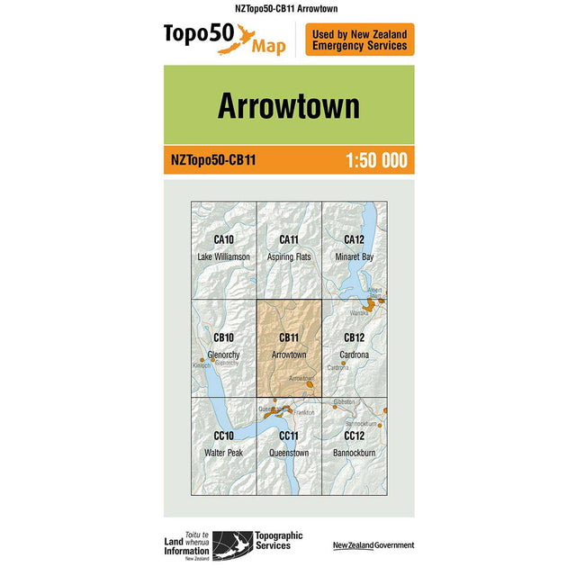 Topo50 CB11 Arrowtown