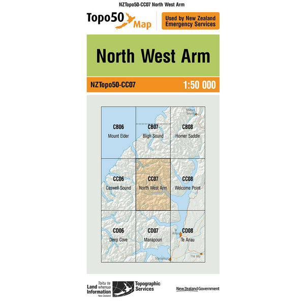 Topo50 CC07 North West Arm